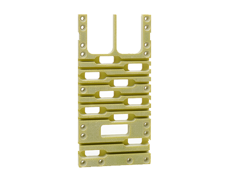 Connector storage plate
